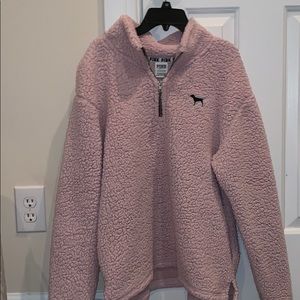 Victoria Secret Pink Women’s Sherpa Pullover